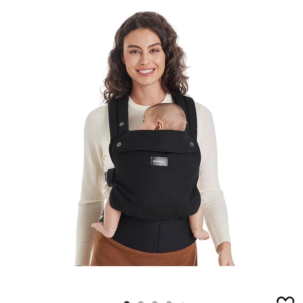 Black Baby Momcozy Carrier